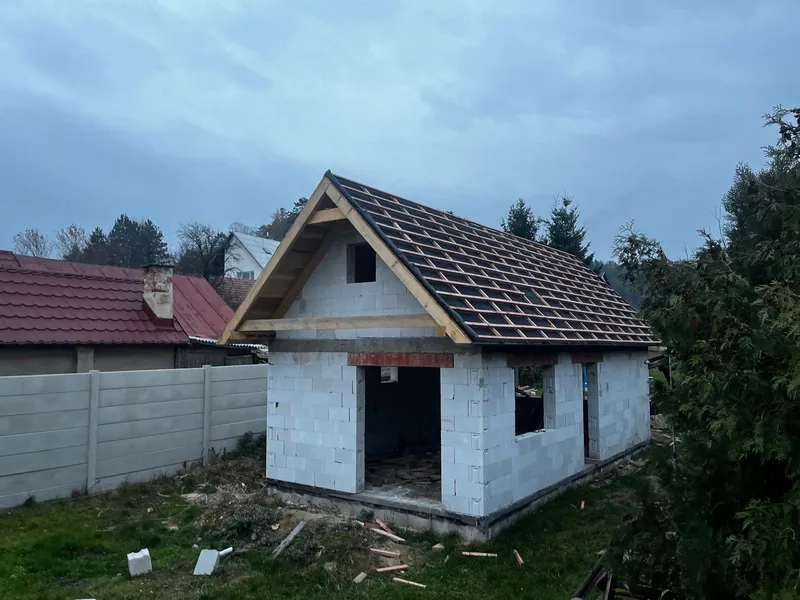 Dokončený dom — exteriér