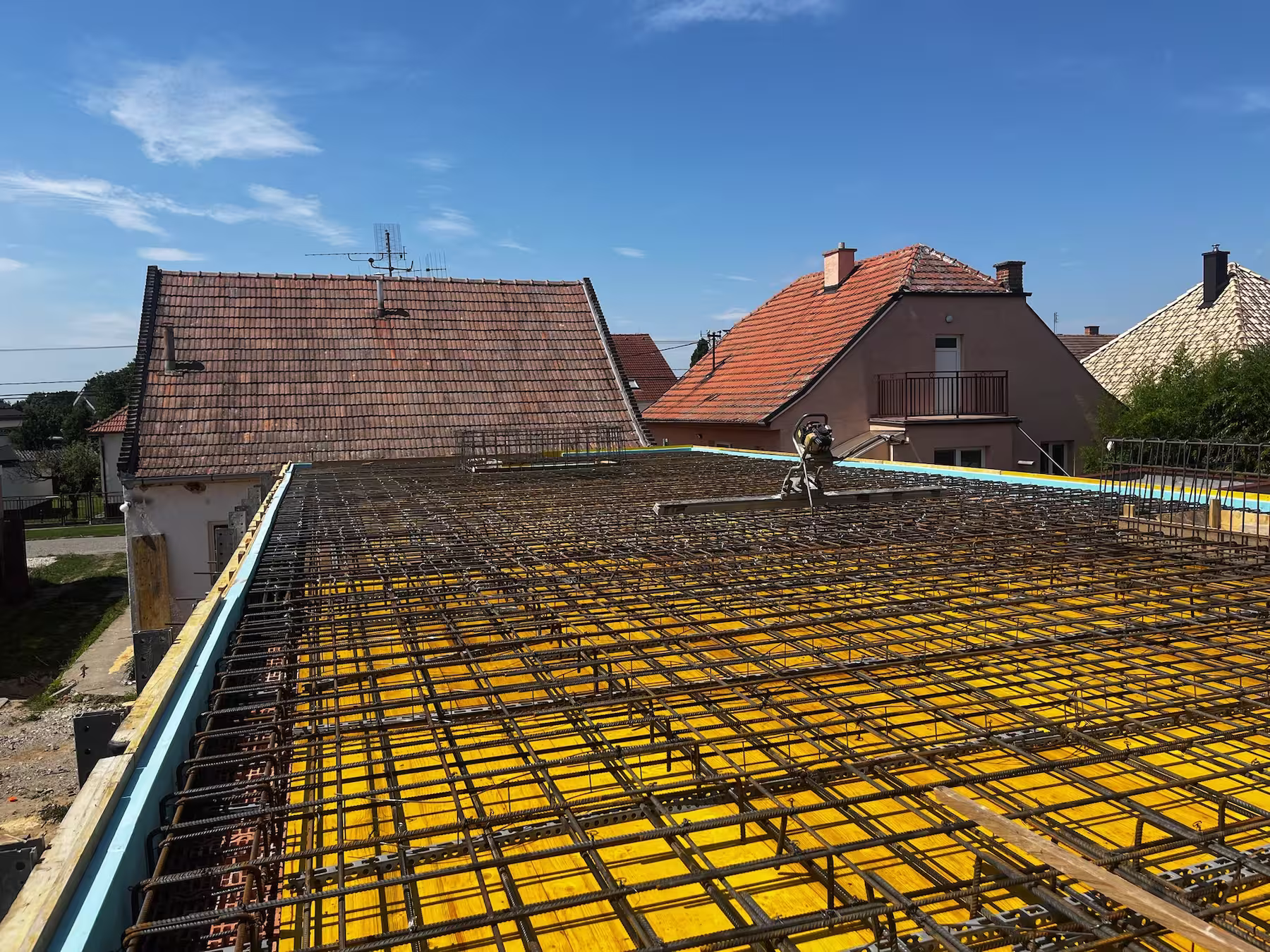 Betonáž a debnenie - realizácia 3