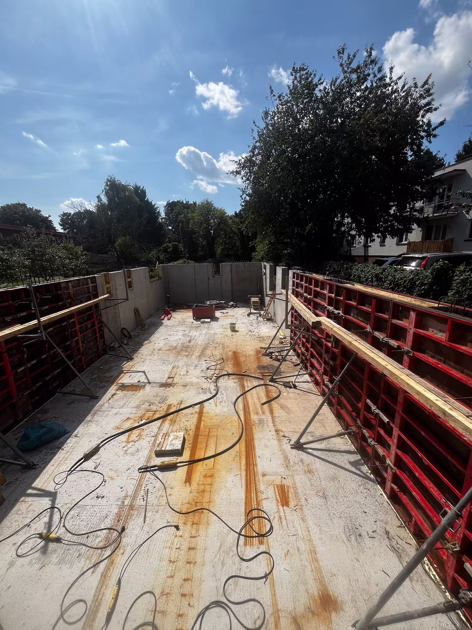 Betonáž a debnenie - realizácia 5